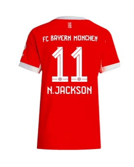 Billige Fotballdrakt Bayern Munich Nicolas Jackson #11 Replika Hjemmedrakt Dame 2025-26 Kortermet Billige Fotballdrakt Bayern Munich Nicolas Jackson #11 Replika Hjemmedrakt Dame 2025-26 Kortermet